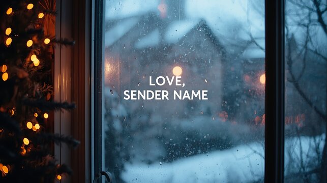 fire in the window - Powered by Adobe