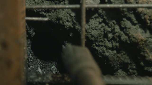 Concrete Viaduct Structure Engineering Detail Close-Up