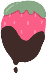 Cute Valentine's element. Hand-drawn doodle for a lovely decorative theme.