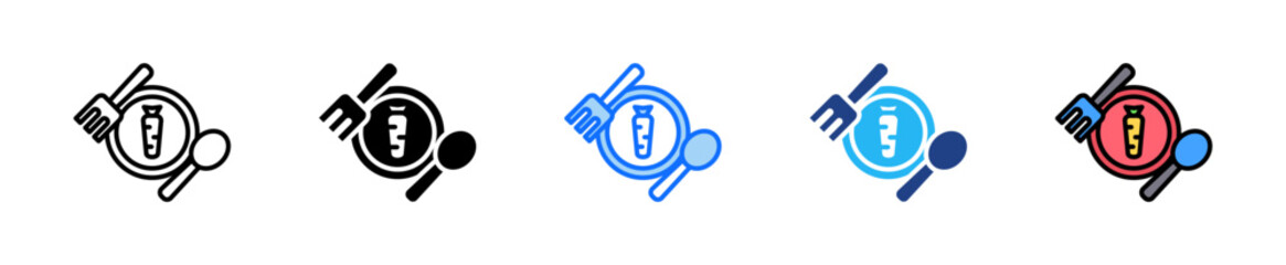 Farm To Table Icon Set Multiple Style Collection