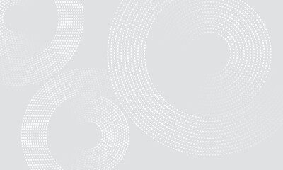 Abstract Geometric Pattern with Circles and Lines.