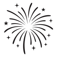 Abstract firework design