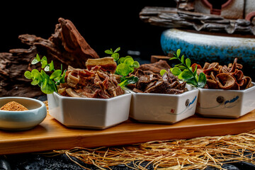 Crispy Fried Trio: Pork Belly, Pork Liver, and Pork Kidney Slices