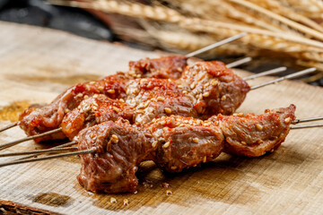 Jinzhou BBQ Charcoal Grilled Skewers with Fatty Edges