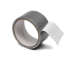 Gray fabric repair tape, one roll, duct tape, one piece