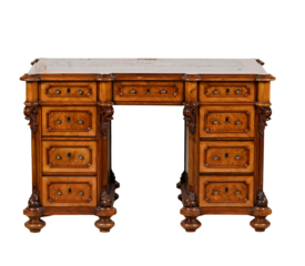 Antique Wooden Desk Furniture - Study & Office Bureau
