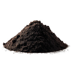 Rich Earth: A close-up shot of a dark, rich pile of soil, perfect for growth and nurture.