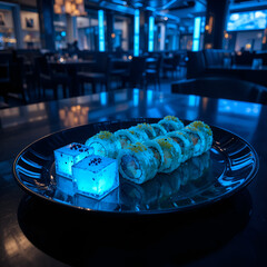 blue cheese on a plate