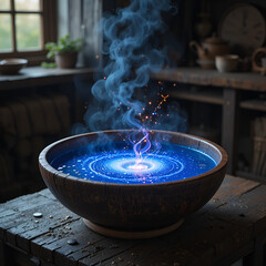 burning candle in a church