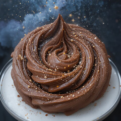 chocolate cake with nuts