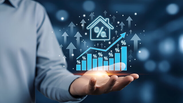 Unlock real estate potential showing growth, rising interest rates, and housing market trends for successful investments and financial planning