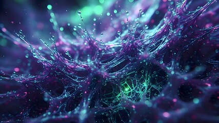 Abstract fractal background