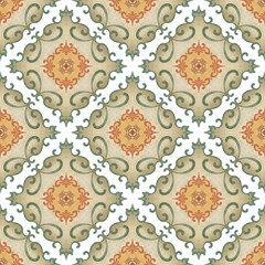 seamless damask pattern