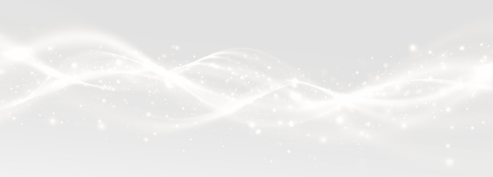 Elegant white background with soft swirling patterns and delicate snowflakes.Texture of cold winter wind. Light effect for advertising, holidays, cards, gifts. 