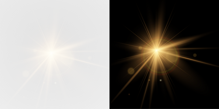 Glow isolated white transparent light effect, sun light with lens flare effect. Sun flush, Overlays, light, Sun,PNG sunlight