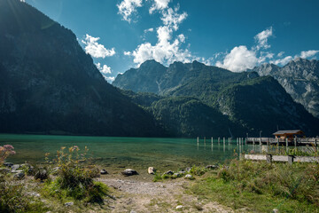 Seelandschaft, Königssee in Berchtesgaden, Bayern