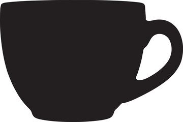 Vector cup illustration for beverage branding and drinkware design isolated on a clean background