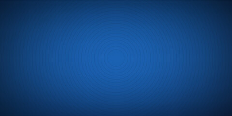 Obraz premium Abstract blue abstract background, the look of stainless steel, circular lines on a blue simple
