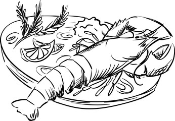 Hand-drawn Mediterranean food doodles featuring Italian pasta, cheese, and pizza. Perfect for dinner menus, picnic designs, or summer cuisine illustrations.