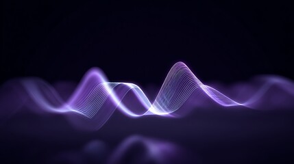 Stock trading glowing line chart futuristic finance abstract design