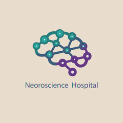 Neuroscience Hospital unique logo design