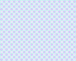 Delicate geometric pattern in soft lavender and turquoise offers elegant texture for backgrounds and design projects