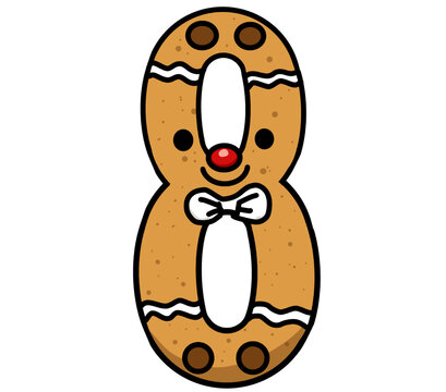 Cute Christmas Number 8