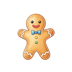 christmas gingerbread man