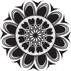 abstract floral design