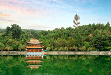 Yiluo Lake is a plateau lake in Baoshan, Yunnan, China.