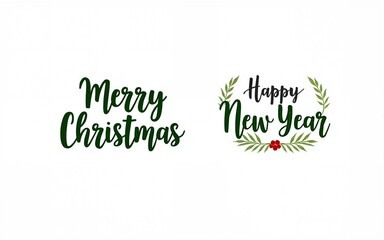 Fototapeta premium Festive watercolor design with 