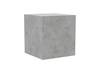 A 3D Rendered Light Blue Hexagon Shape with Beveled Edges and Shadows on a Transparent Background