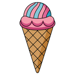 Vector file icon representing scalable digital graphic content