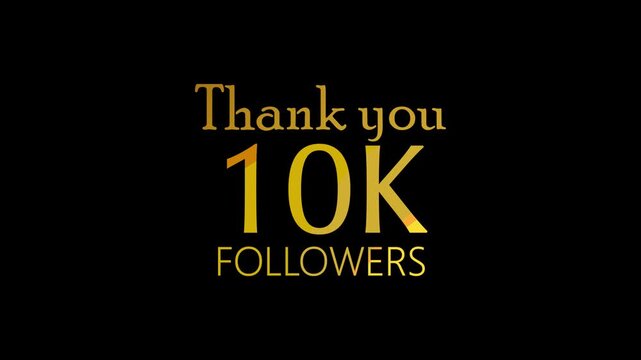 Thank you 10K followers