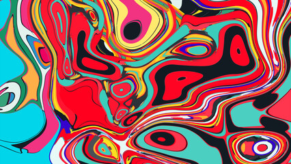 abstract seamless pattern with circles