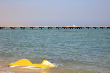 The Red Sea, The Dock and The Sky