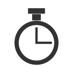 Timer icon isolated on transparent background 