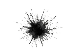 Abstract Dark Matter Explosion Particle Burst Black Background Energetic Cosmic Event