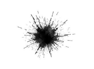 Abstract Dark Matter Explosion Particle Burst Black Background Energetic Cosmic Event
