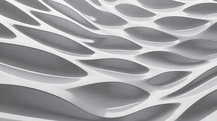 Stunning abstract white wave pattern for modern design projects, dynamic background with flowing shapes perfect for contemporary branding and creative art