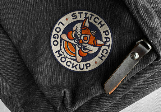 Backpack Patch Mockup