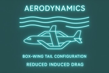 Neon Box Wing Aircraft with Innovative Wing Design for Future Aviation and Fuel Efficiency
