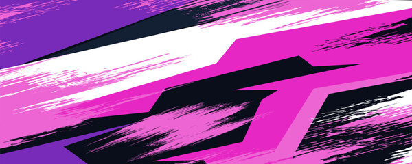 Car livery design with modern patterns and exclusive colors. vector design for vehicle wrap, racing car, rally, and adventure ready to print.