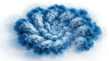 Discover the mesmerizing abstract beauty of a swirling blue vortex, perfect for adding a touch of artistic flair and modern elegance to your creative projects and designs