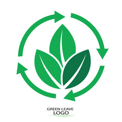 green leave  logo