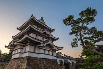 Ushitora tower of Takamatsu Castle in Takamatsu City, Kagawa Prefecture, Shikoku, Japan © Richie Chan
