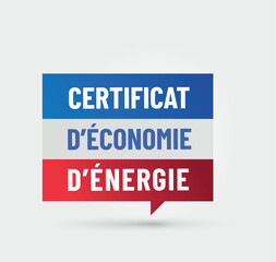 CEE - acronyme - certificat d'économie d'énergie