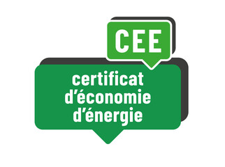 CEE - acronyme - certificat d'&eacute;conomie d'&eacute;nergie