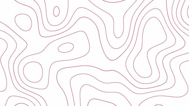 Geometric seamless Red and white swirl wave pattern vector art illustration for paper fabric texture wallpaper design decoration