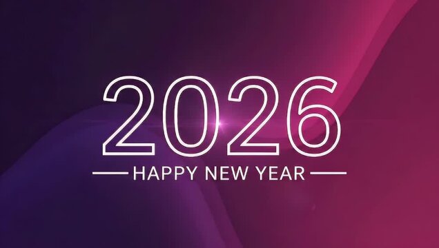 New year 2026 greeting